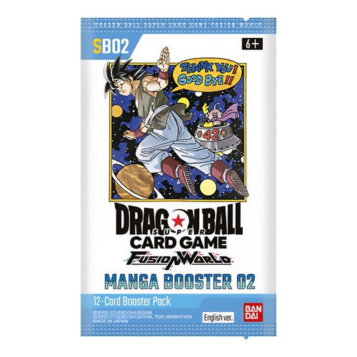 Dragon Ball Super CG Fusion World - Manga Booster (SB02) - Booster Box (24x Packs)